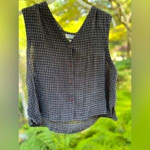 Eileen Fisher sleeveless top size Large